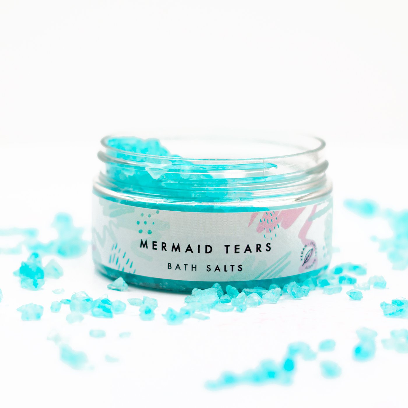 Sky Blue Bath Salts Luxury Soak Epsom Salt Aromatherapy